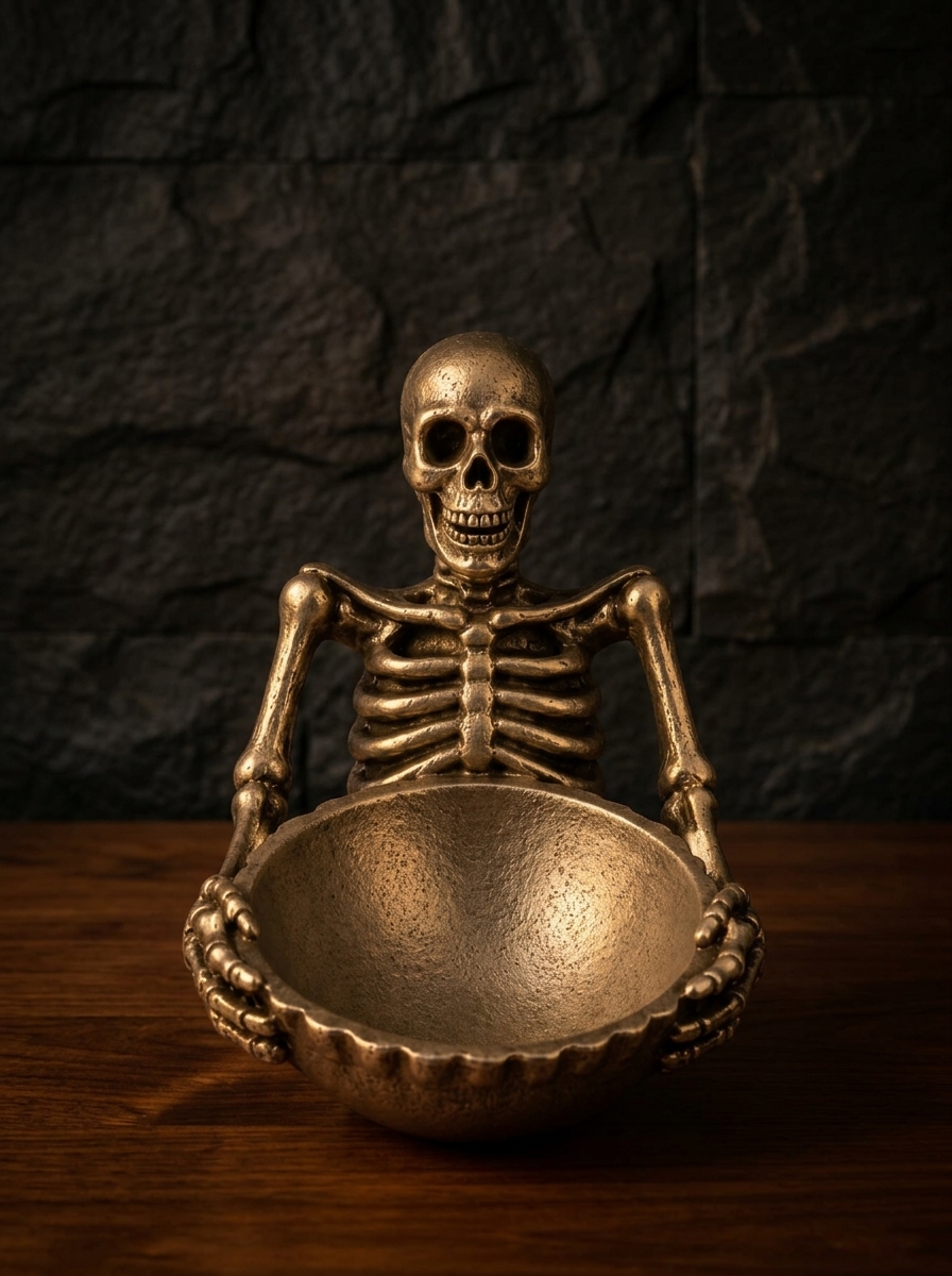 Skeleton Decorative Bowl